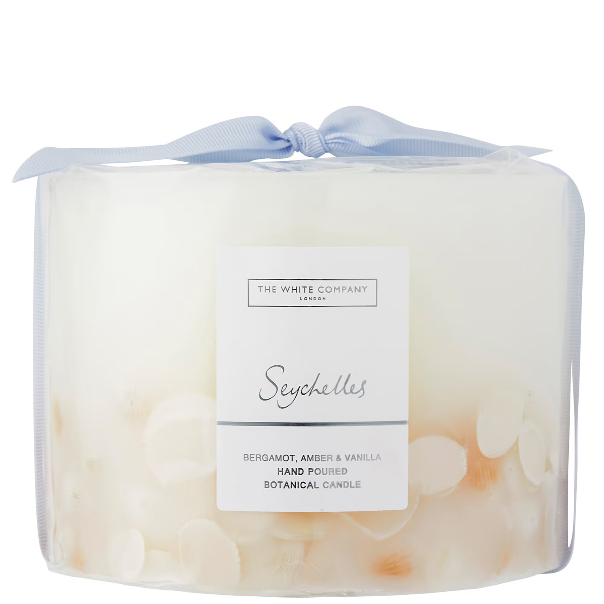 The White Company Seychelles Large Botanical Candle 1.6kg | Look Fantastic (UK)