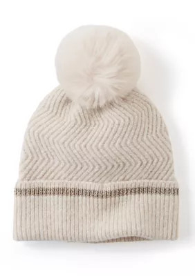 Vince Camuto Women's Knit Beanie with Pom | Belk