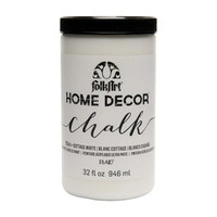 Click for more info about FolkArt Home Décor Chalk Acrylic Craft Paint, Cottage White, Ultra Matte Finish, 32 fl oz