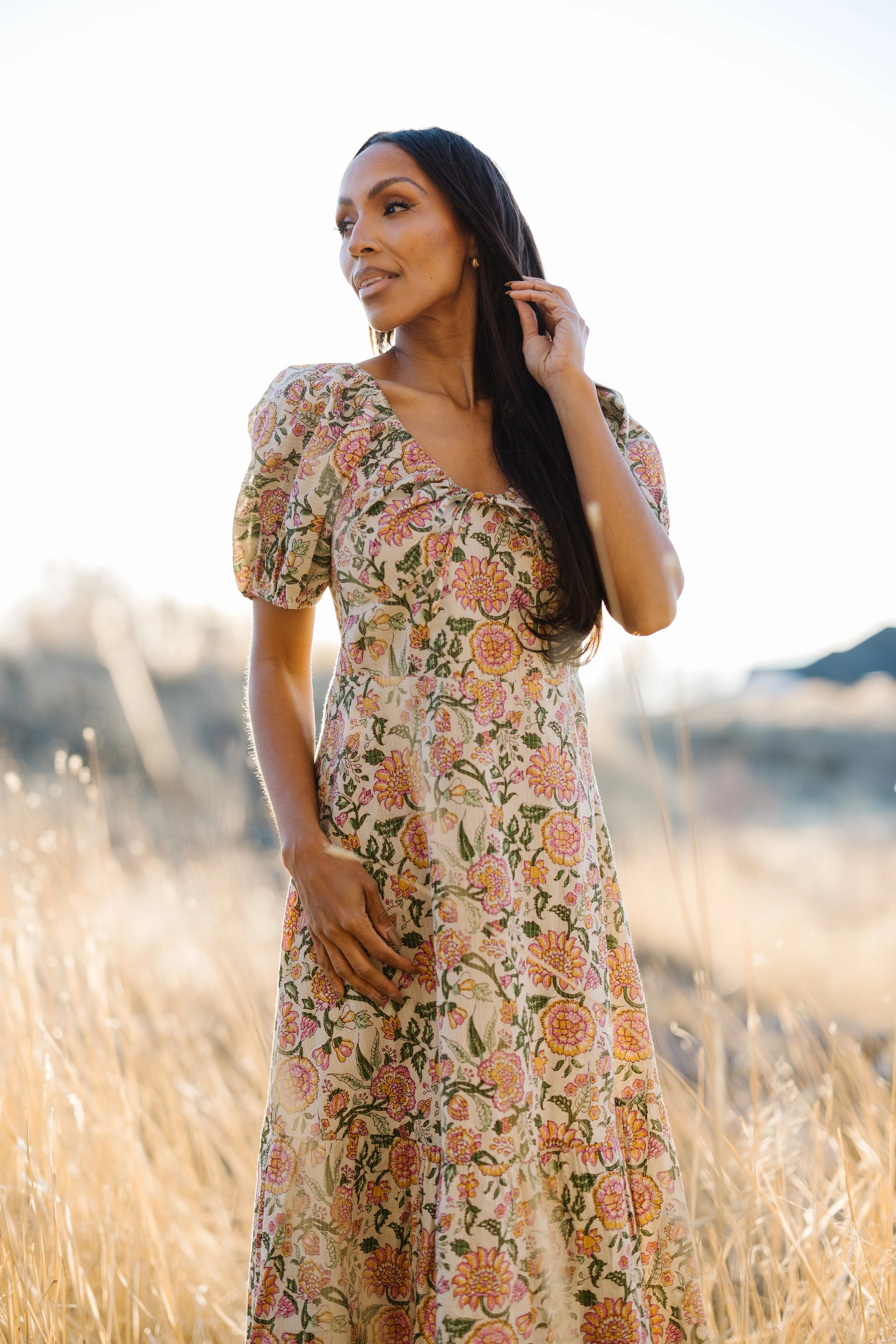 Citrus Alba Dress - Floral | Called To Surf