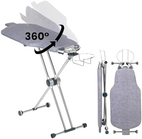 Dazzl 360° Dual-Sided Iron Board - Torso-Shaped Ironing Board Full Size with 8-Level Adjustable ... | Amazon (US)