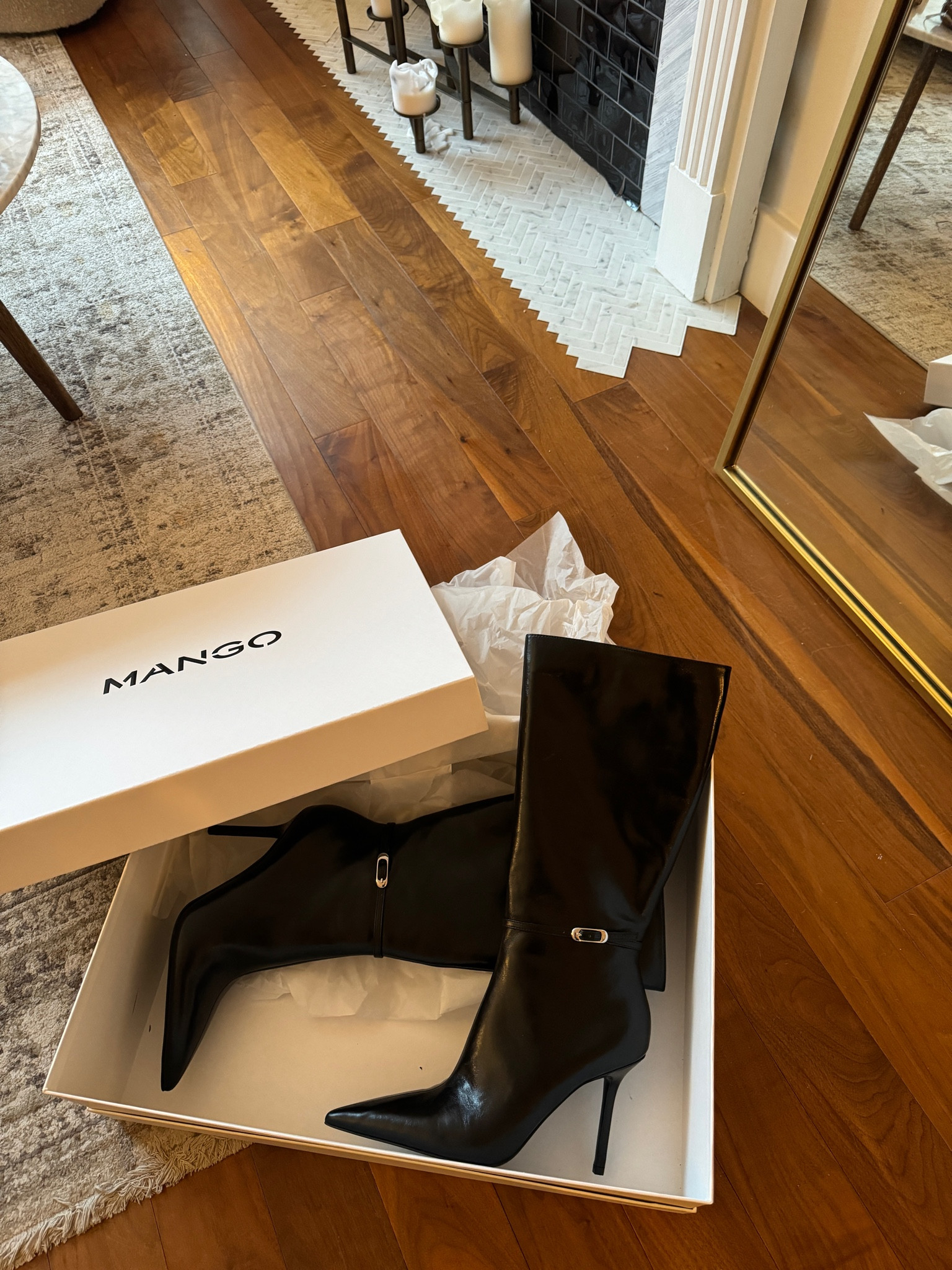 Gorg new mango boots!