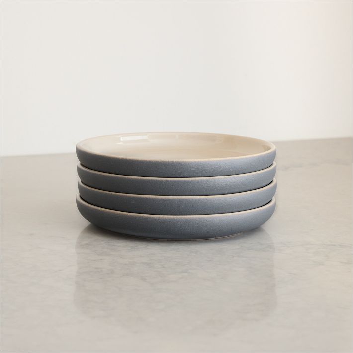 Kaloh Stoneware Appetizer Plate Sets | West Elm (US)