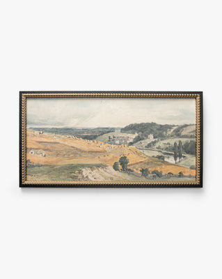 View of St Catherine's Hill Near Guildford By Charles Claude Pyne Artwork 12" x 7 | McGee & Co. (US)