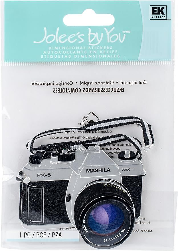 Jolee's By You Dimensional Sticker Large, Camera | Amazon (US)