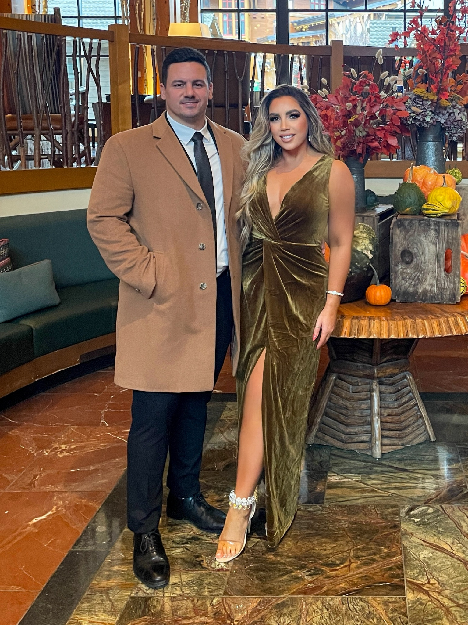 Fall or winter wedding guest dress! I love this velvet dress that I found at Lulus! It also comes in an array of colors including red, so it would be the perfect holiday dress too! I am wearing a size large but likely could have gotten a small or medium as it ran big! Under $100 too 

#LTKHoliday #LTKFindsUnder100 #LTKWedding