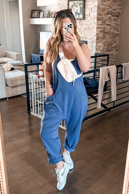 This will definitely be my summer uniform! This jumpsuit is so comfy and easy to throw a look together! 

5’7 | 185
Size Large
(Could have gotten away with a medium)

#LTKmidsize #LTKstyletip #LTKfindsunder50
