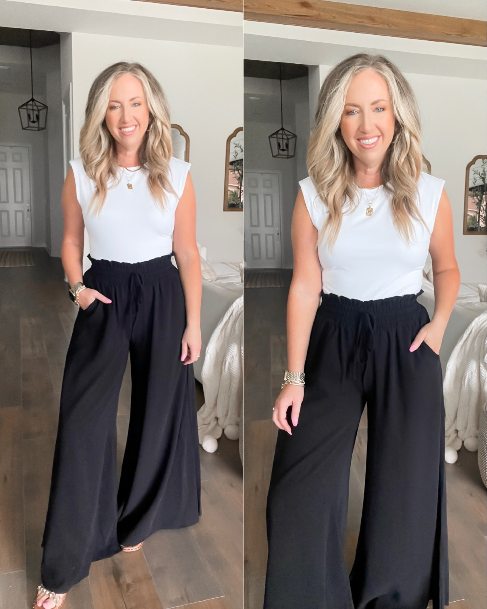 Amazon wide leg pants, black wide leg pants, work pants size small amazon pants, amazon work pants, amazon black pants. Amazon fashion amazon finds

#LTKunder50 #LTKworkwear