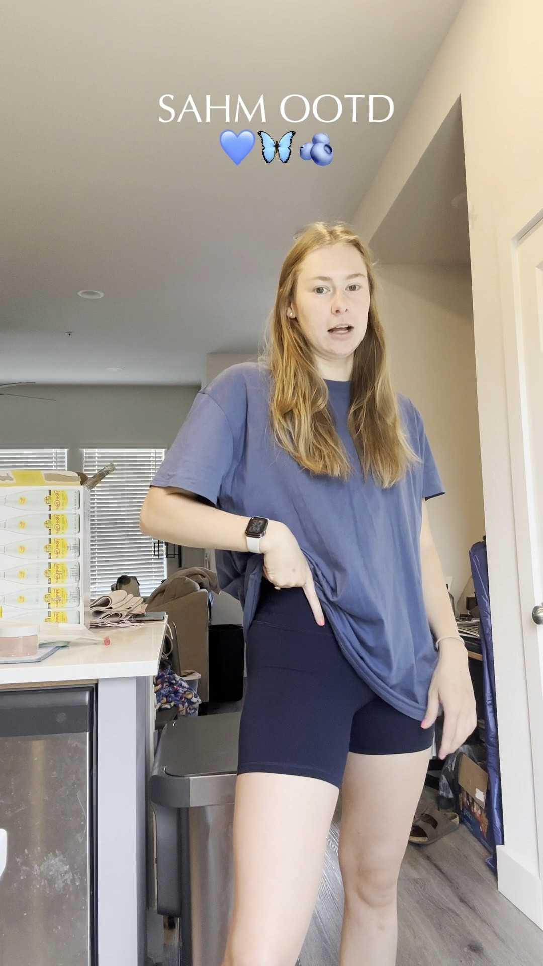 Mom and me ootd!!! 

Wearing a 12 in the top for an oversized fit and 6 in the shorts! 

#LTKFamily #LTKBaby #LTKActive