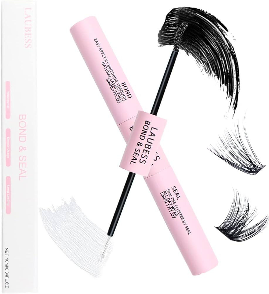 Lash Bond and Seal for Eyelash Extensions Cluster Lash Glue Long Lasting Eyelash Glue Waterproof ... | Amazon (US)