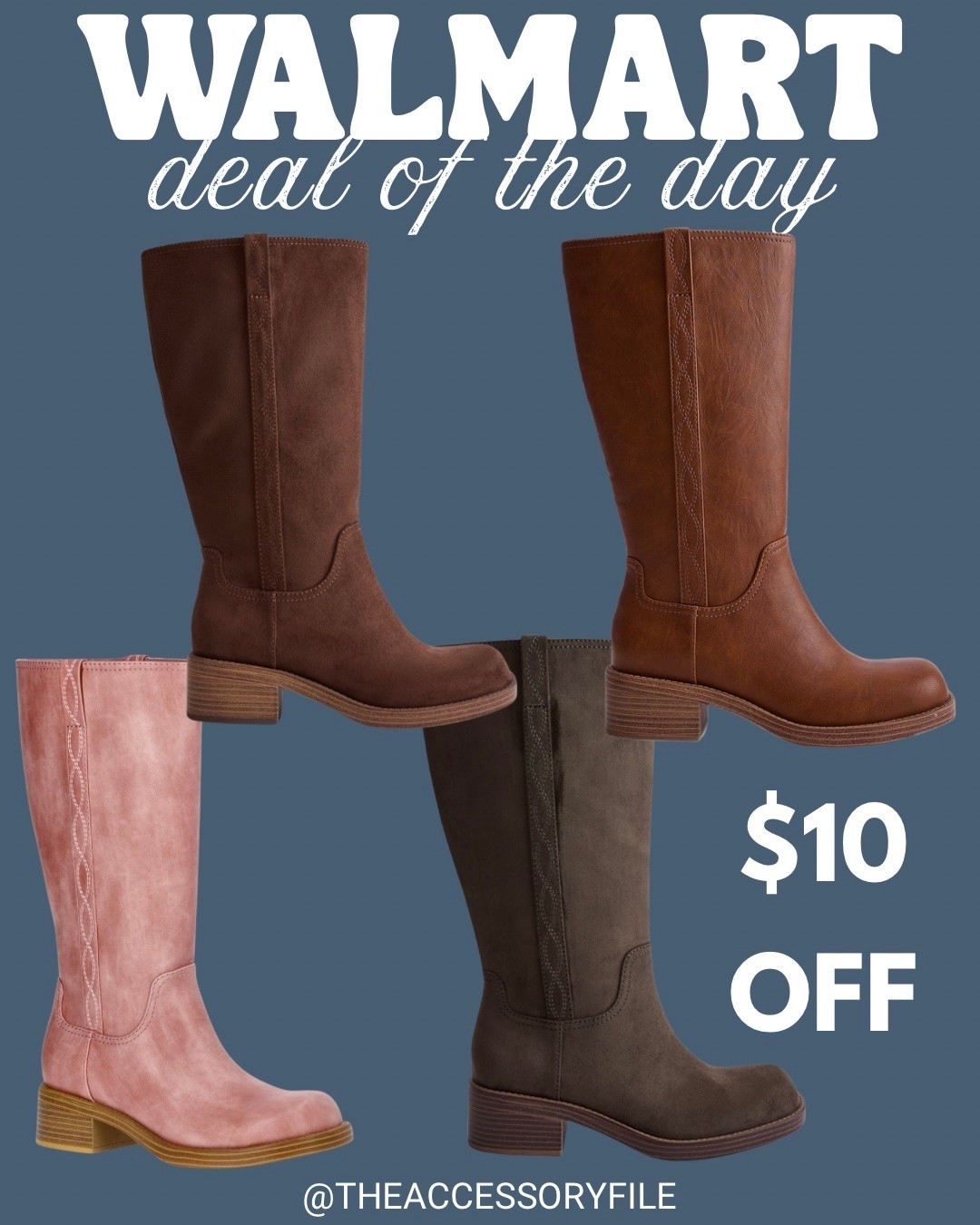 Walmart JUST dropped the price of these popular boots in 4 brand new colors perfect for fall!

@Walmart Walmart finds, Walmart fashion, Walmart style, Walmart deals, fall shoes, fall boots

#LTKSeasonal #LTKSaleAlert