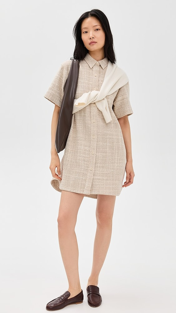 Theory Easy Mini Shirt Dress | Shopbop | Shopbop