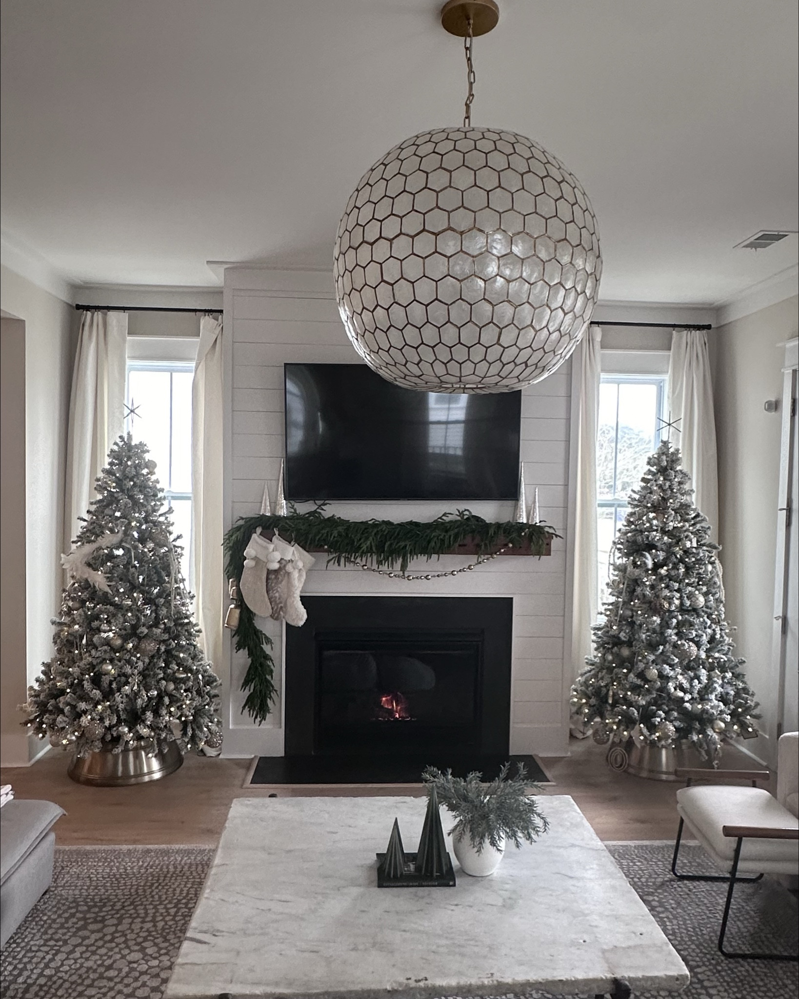 Christmas organic modern style!  I’ve linked everything seen here to easily put together your Christmas decor and Christmas vibe. From mantle decor, Christmas trees, and stockings to table top decor, I’ve tagged it all! 

#LTKHome #LTKHoliday #LTKSeasonal