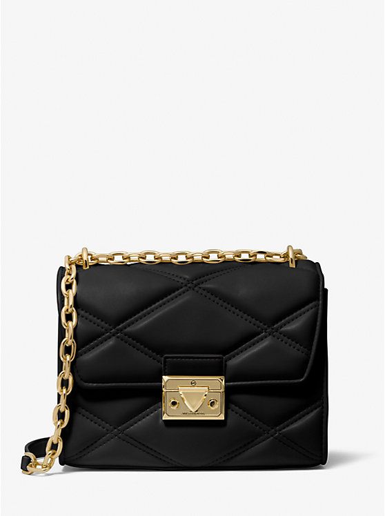 Serena Small Quilted Faux Leather Crossbody Bag | Michael Kors US