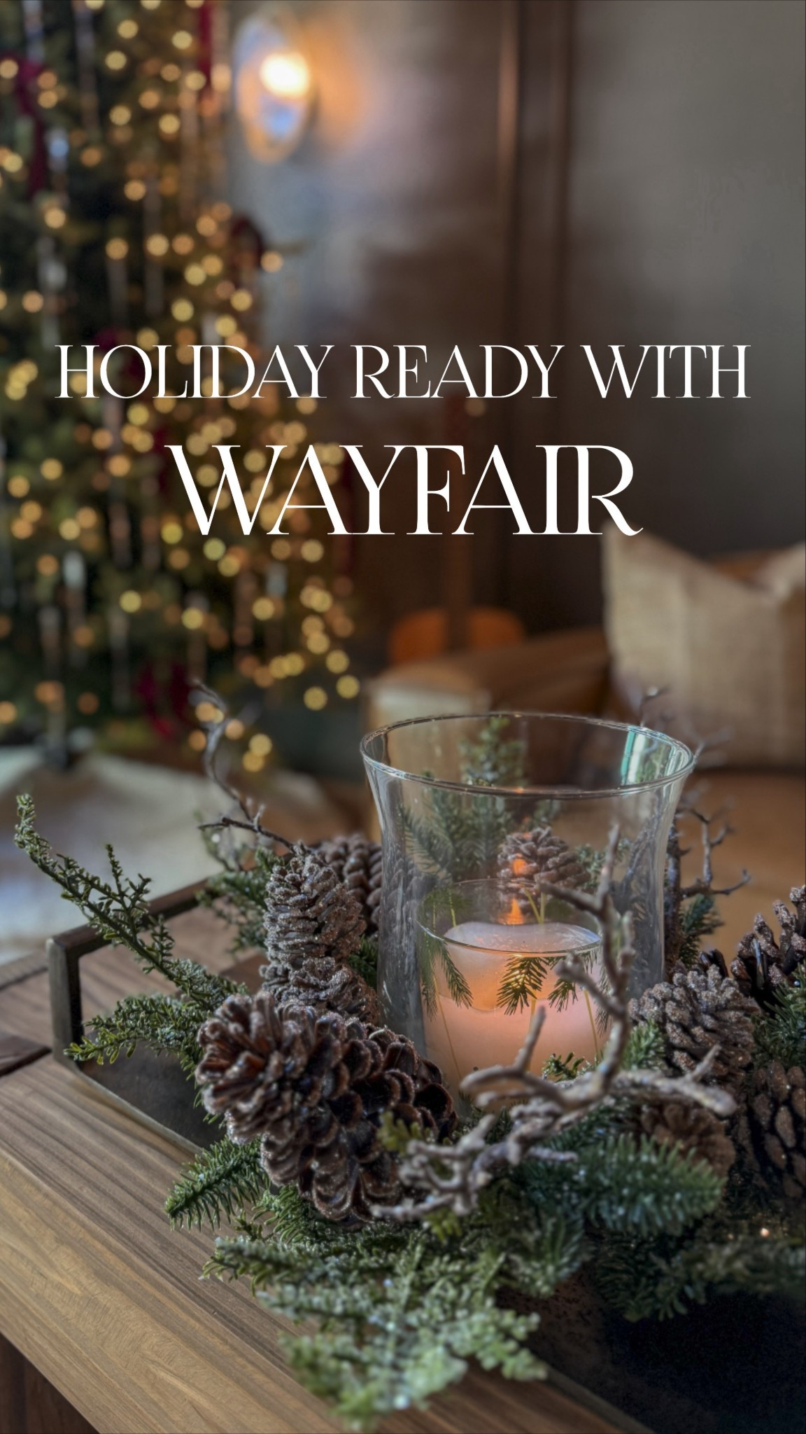 A little holiday magic, thoughtfully layered. #wayfairpartner @wayfair #wayfair #ad

I’ve collected some of my most loved Wayfair holiday pieces over the years, and they continue to be favorites season after season. From the glowing gold mercury glass trees and sculptural black reindeer, to the prettiest ornament candle, vintage-inspired brass bells, and a statement centerpiece that works beautifully anywhere in the home—each piece brings warmth, texture, and timeless holiday charm.

One of the reasons I love shopping Wayfair for the holidays is their fast, reliable shipping, which makes decorating feel easy and stress-free, even during the busiest season. These are the pieces I reach for year after year to create a home that feels cozy, elevated, and ready to gather

Wayfair holiday decor, Wayfair Christmas decorations, luxury holiday home decor, modern holiday decor ideas, gold mercury glass Christmas trees, light up decorative trees, black decorative reindeer holiday decor, sculptural reindeer Christmas decor, ornament candle holiday styling, holiday candles for home, vintage brass bells Christmas decor, brass bell holiday accents, elegant holiday centerpiece ideas, neutral Christmas decor, modern classic Christmas styling, festive living room decor, entryway holiday decor, mantel Christmas decor, shelf styling for holidays, elevated holiday decorating ideas, timeless Christmas decor, neutral and black holiday decor, holiday home accents, Wayfair fast shipping holiday decor, Christmas decor delivered fast, holiday decorating made easy

 

#LTKSeasonal #LTKHome #LTKHoliday