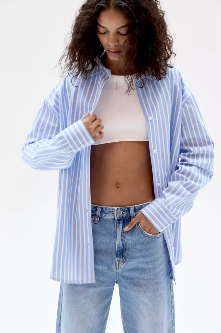 Basic-Popelinhemd | PULL and BEAR DE