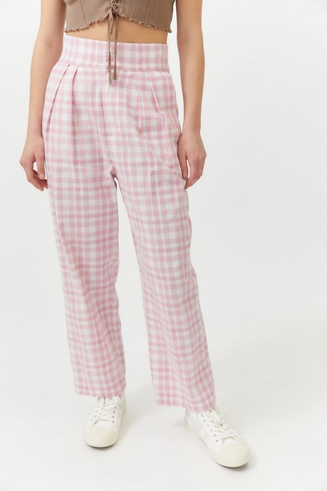 UO Paige Linen Pleated Pant | Urban Outfitters (US and RoW)