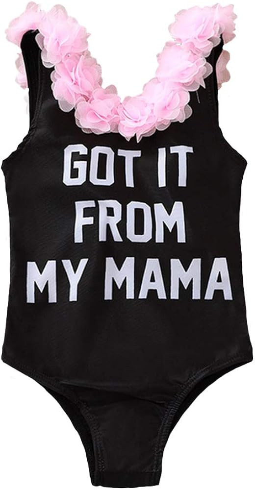 Kids Baby Girls Sleeveless One Piece Swimsuit Tankini Swimming Suit Romper Bikini Bathing Set | Amazon (US)