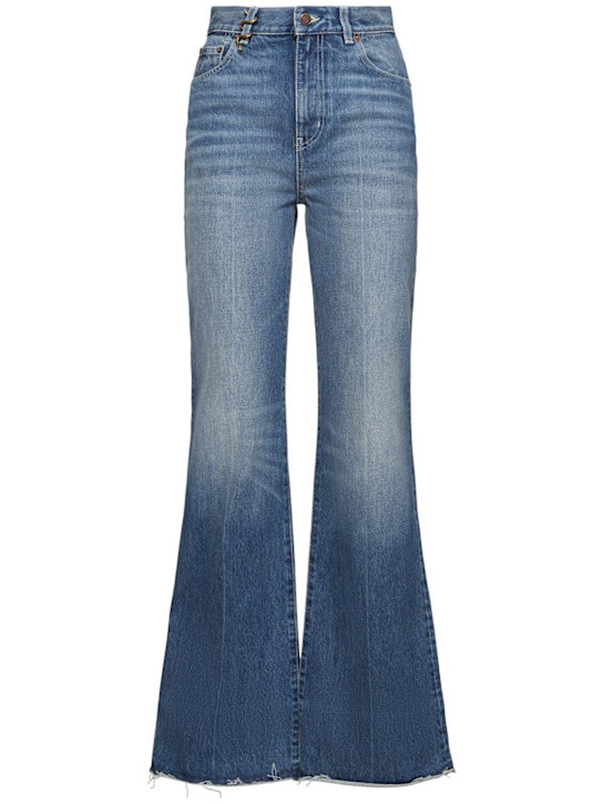 Snake capsule high rise jeans | Luisaviaroma
