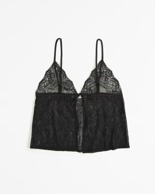 LaceTie-Front Cami | Abercrombie & Fitch (US)