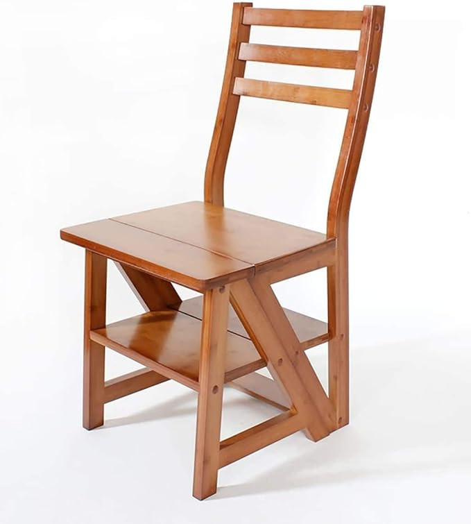 Outdoor Home Dual-Purpose Step Stool,Stairs Chair Ladder Chair Fold Climb up Multifunction Creati... | Amazon (US)