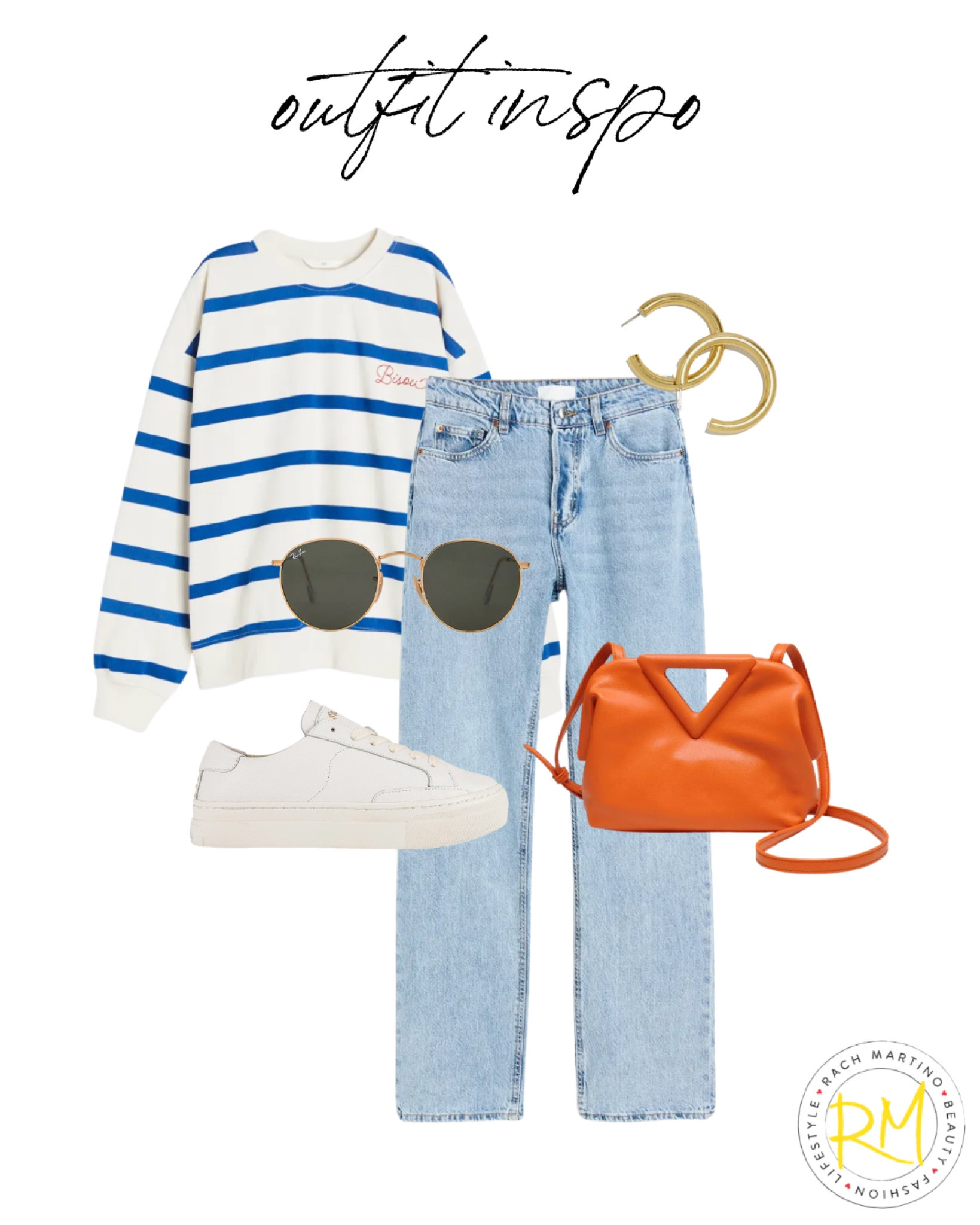 Travel outfit idea casual sneaker outfit denim and spring sweater look 

#LTKunder50 #LTKsalealert #LTKstyletip