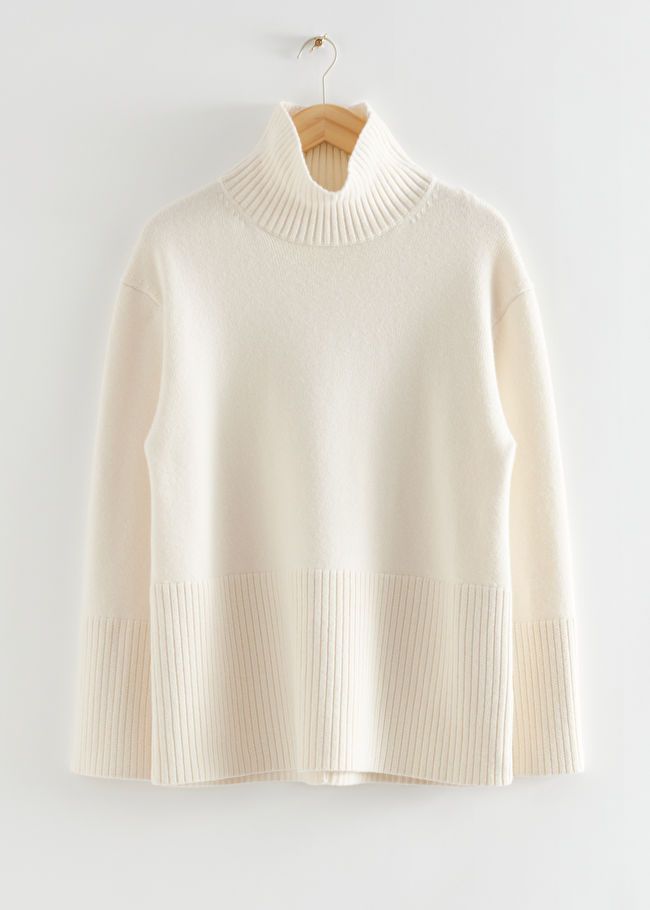 Oversized Wool Knit Turtleneck | & Other Stories US