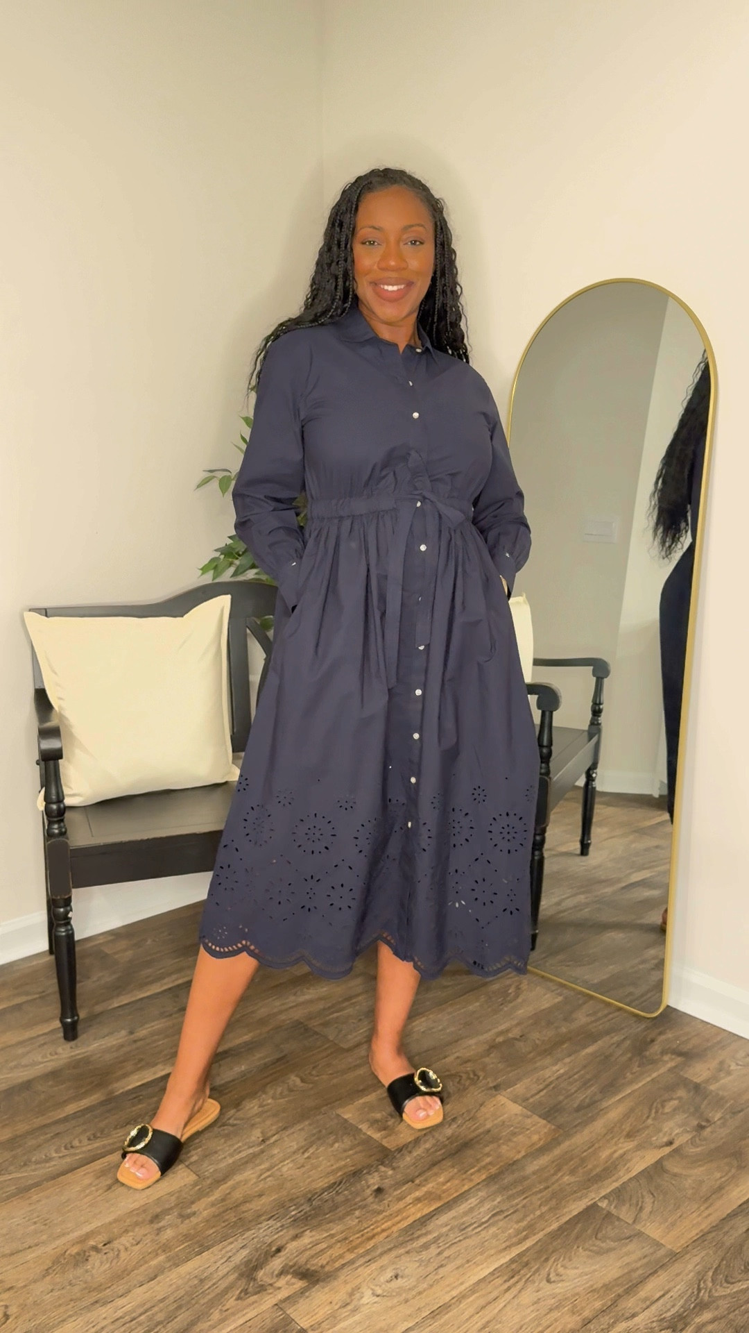 Walmart Spring Dress 🌸
Cotton Eyelet Maxi Shirtdress. I’m wearing a size medium  

#LTKSeasonal #LTKFindsUnder50