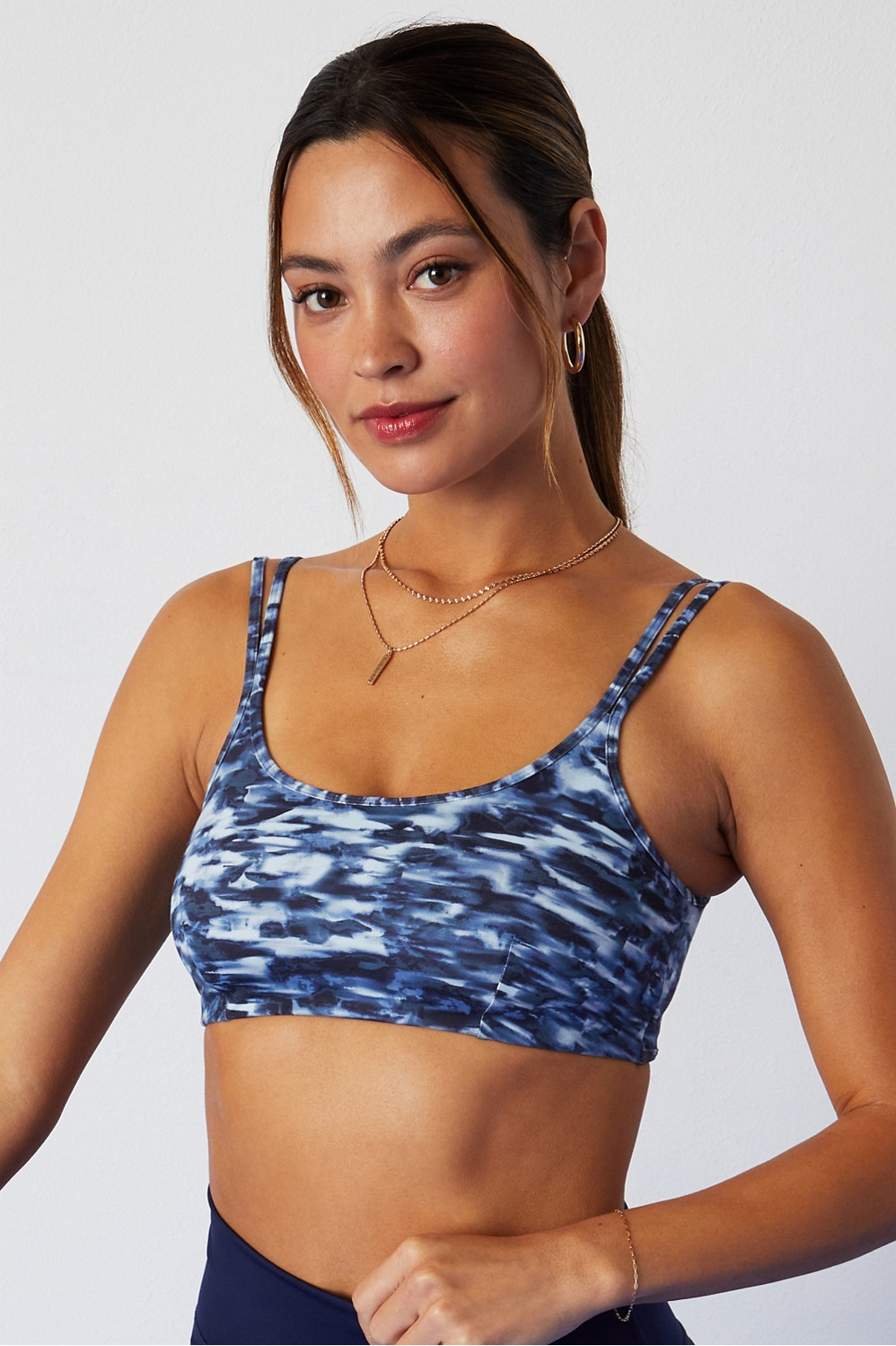 Low Impact Cross-Back Bra | Fabletics - North America
