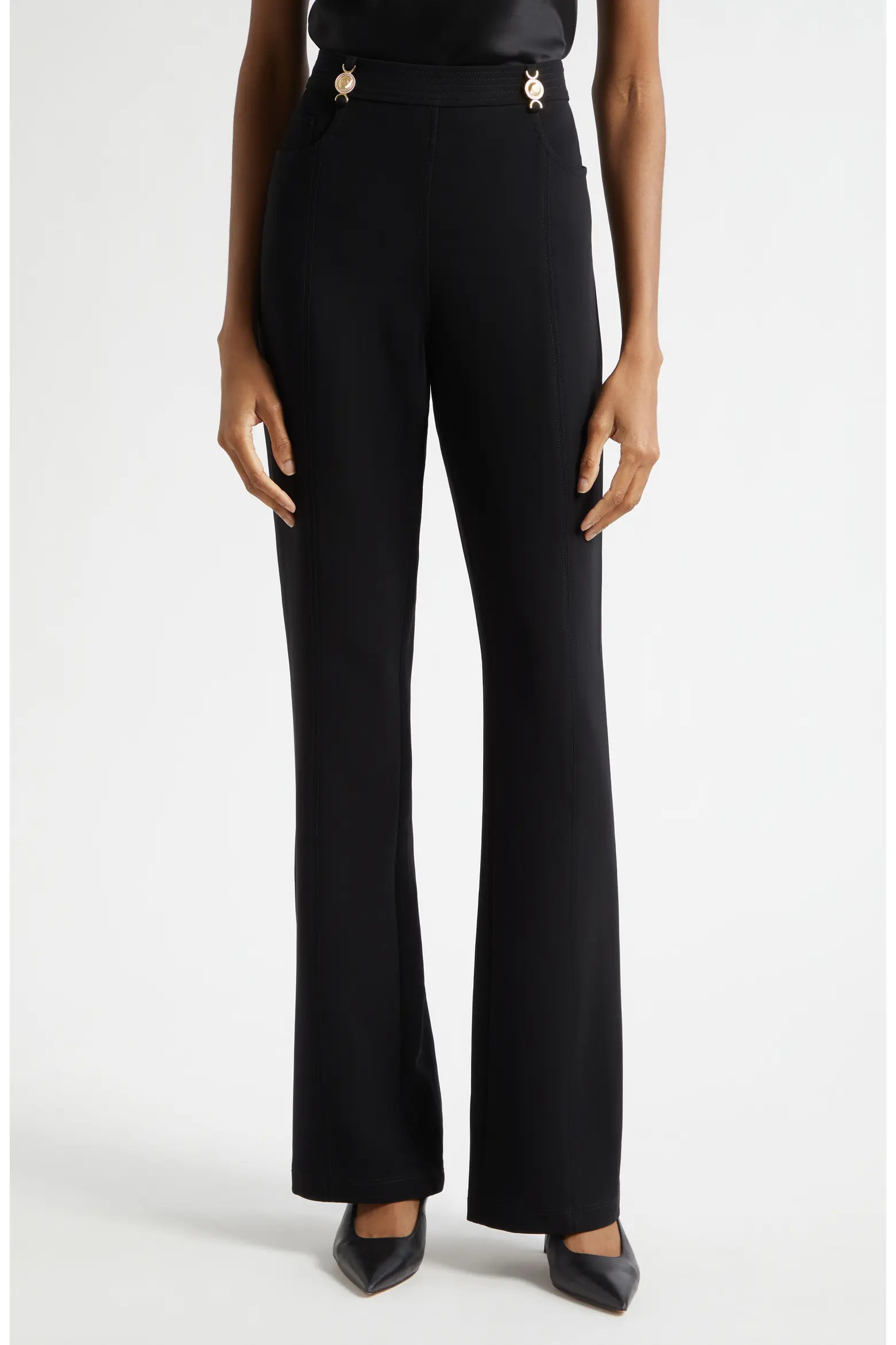 Mallie High Waist Bootcut Pants (Women) | Nordstrom | Nordstrom