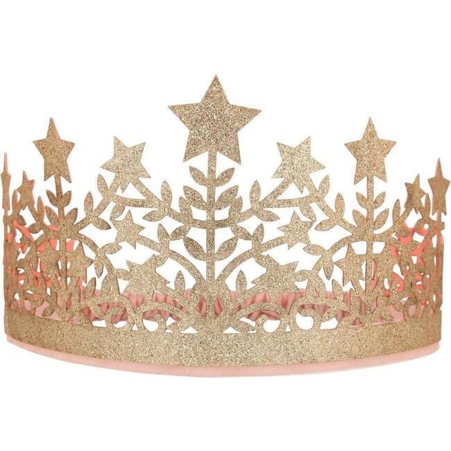 Glitter Fabric Star Crown | Maisonette