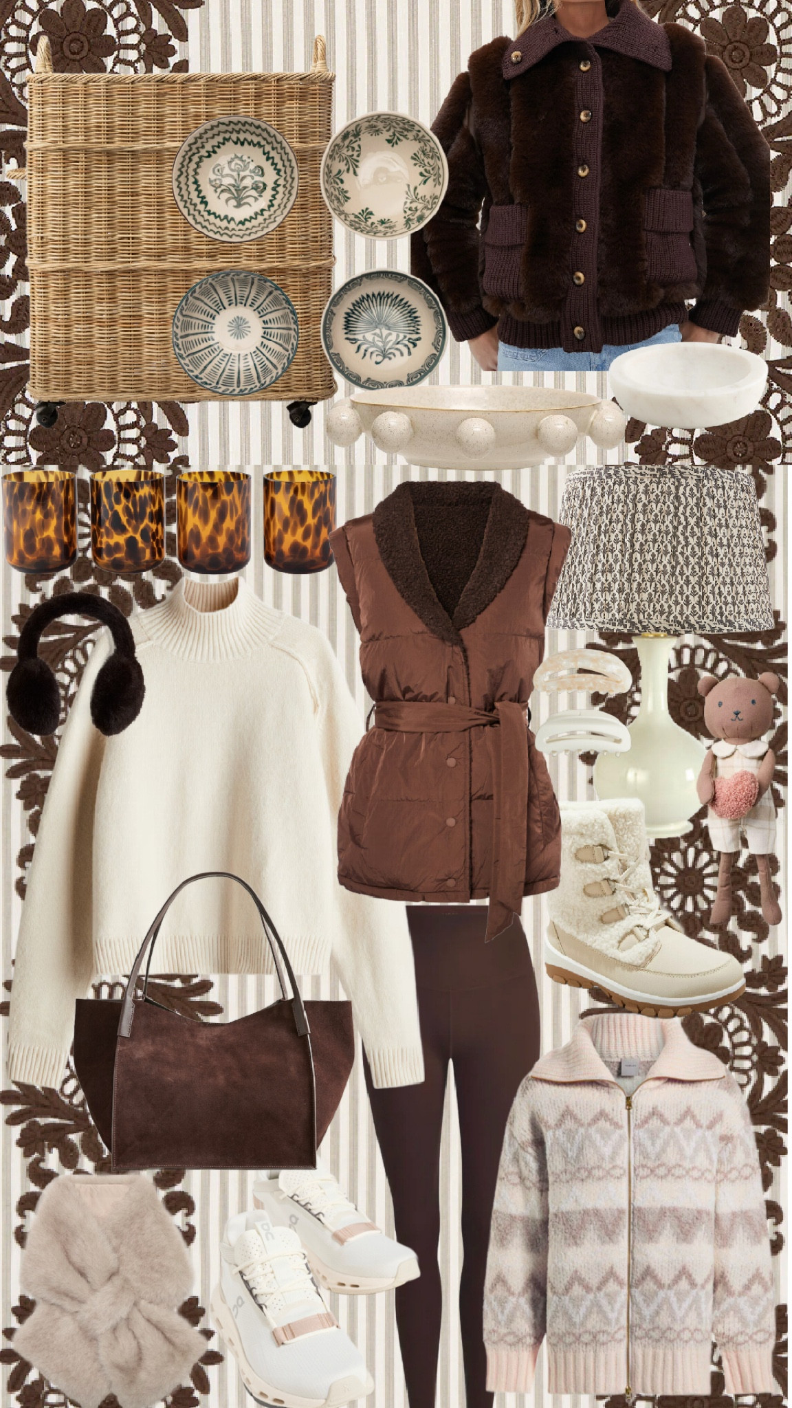 Snow Day! Snow day fun finds! 

Sweater, snow boots, brown bag, chocolate brown, lampshade, pleated, wicker, fair isle, suede, marble bowl, bowls, home decor, Sherpa jacket, filet, Tuckernuck, Varley, Amazon finds, Walmart finds, Ballard design, Sherpa flats, Target finds

#LTKTravel #LTKStyleTip #LTKShoeCrush