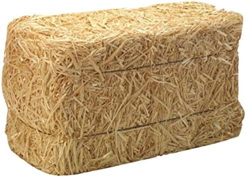 FLORACRAFT Decorative Straw Bale,  Natural, 12" x 12" x 24" | Amazon (US)