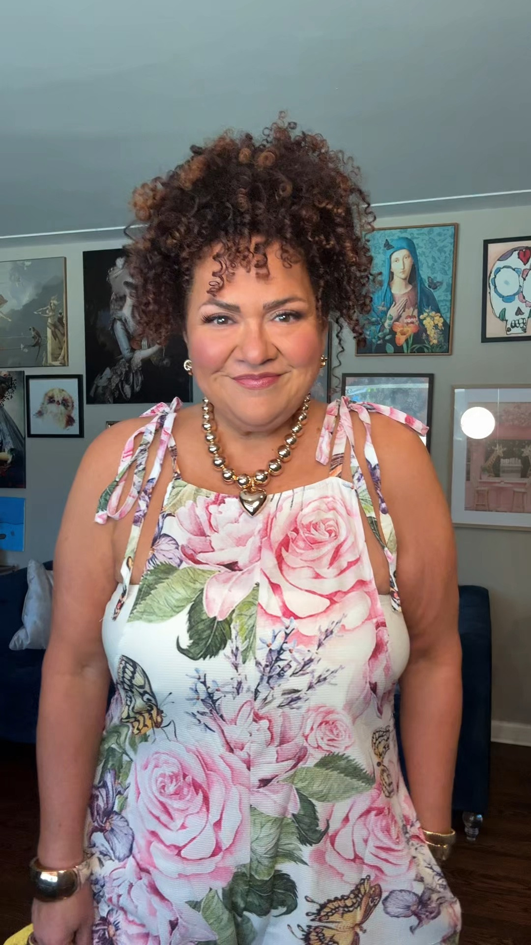 I can’t believe how affordable this jumpsuit is!  Floral overalls? Yes please!  I’m wearing a large

#LTKSeasonal #LTKOver40 #LTKMidsize
