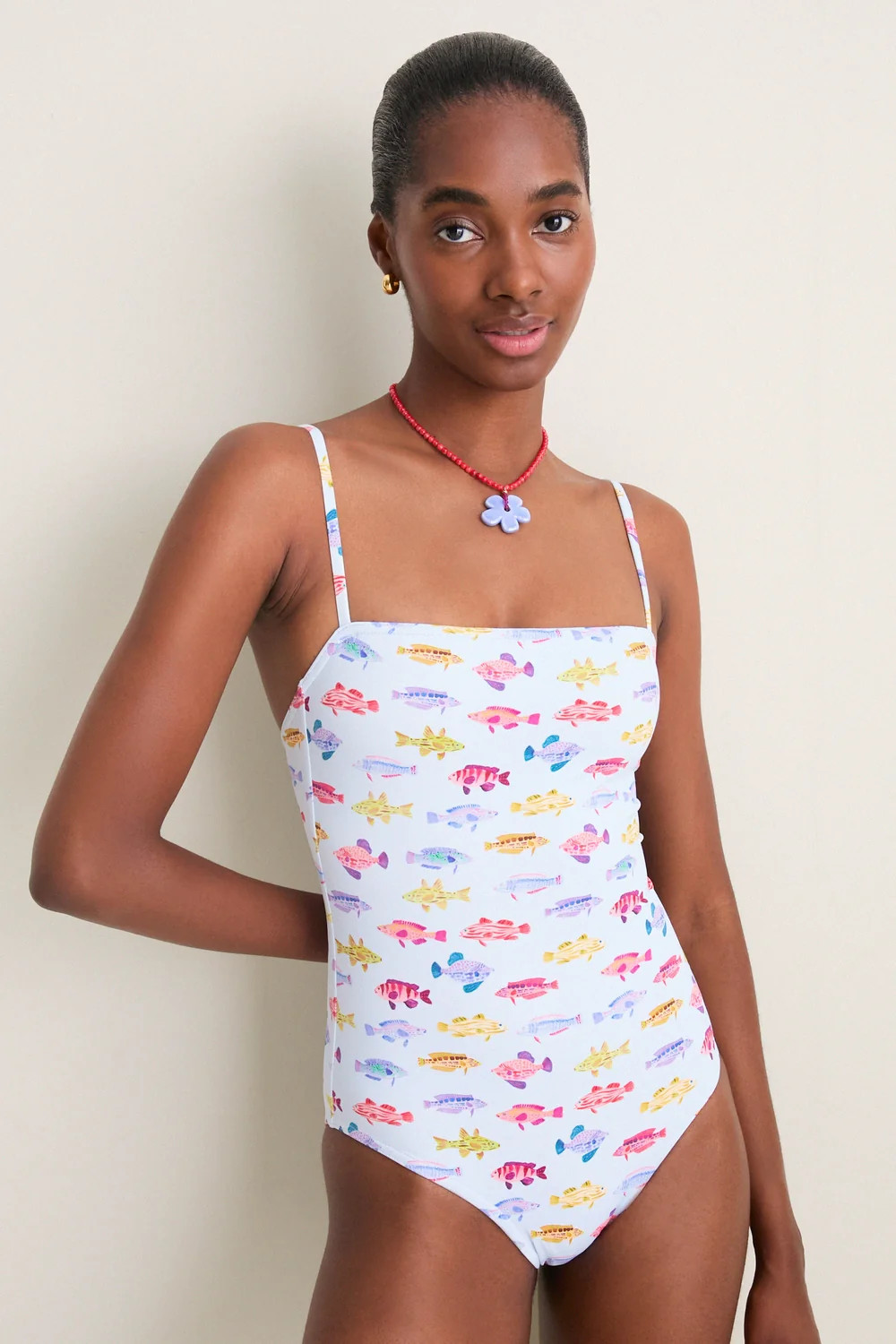 Rainbow Fish Blue Giana One Piece | Tuckernuck (US)