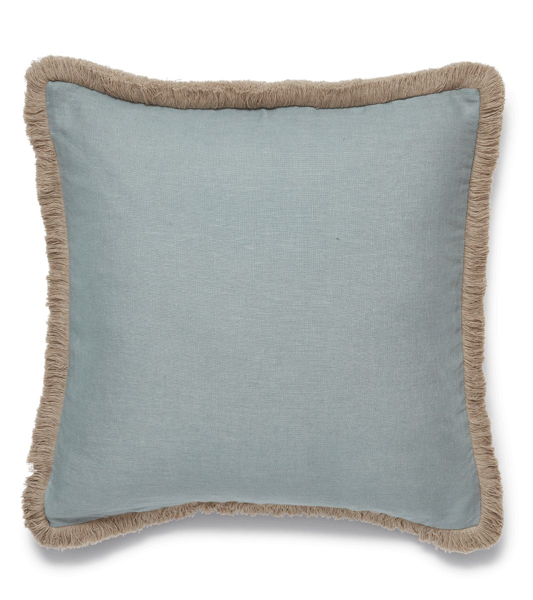 Lilias Linen Cushion Cover - Gainsborough Blue | OKA UK