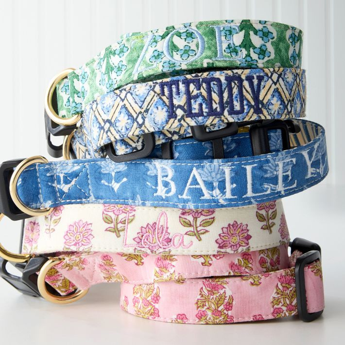Block Print Dog Collar | Mark and Graham