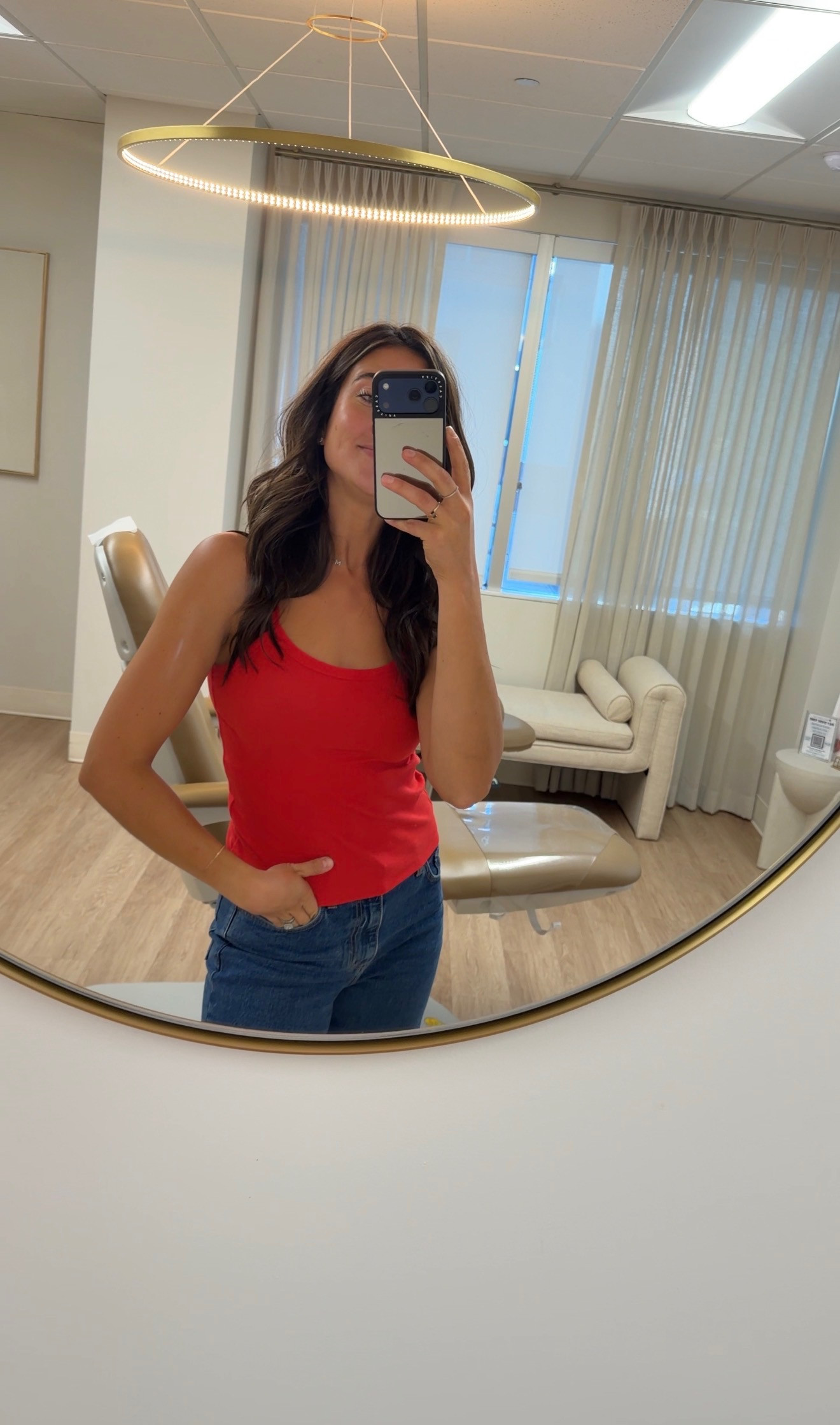 Yesterday's outfit of the day!

aritzia jeans denim tank top closet staples ootd  

 #LTKdayinmylife #LTKootd #LTKSeasonal