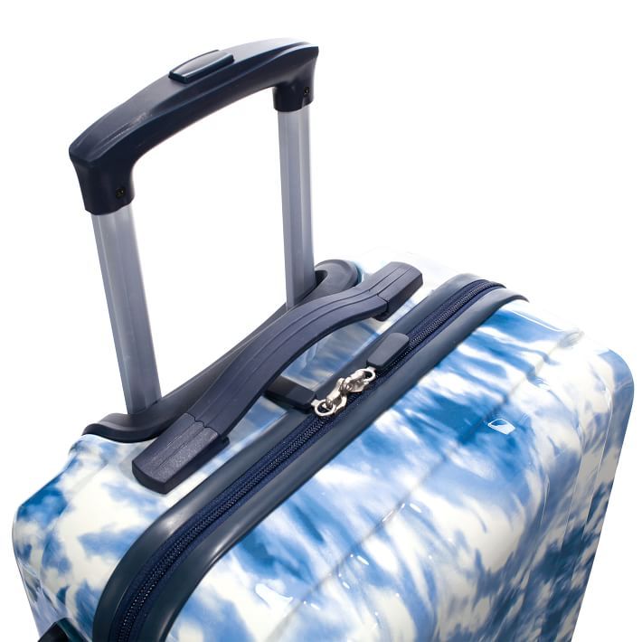 Channeled Hard-Sided Pacific Tie-Dye Carry-on Luggage | Pottery Barn Teen