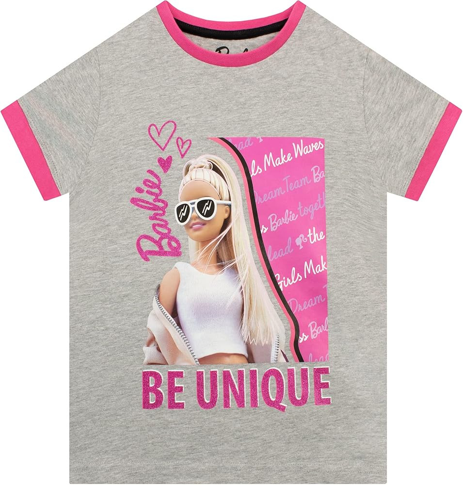 Barbie Shirts for Girls | Official Merch | Inspirational Girl Tshirt | Amazon (US)