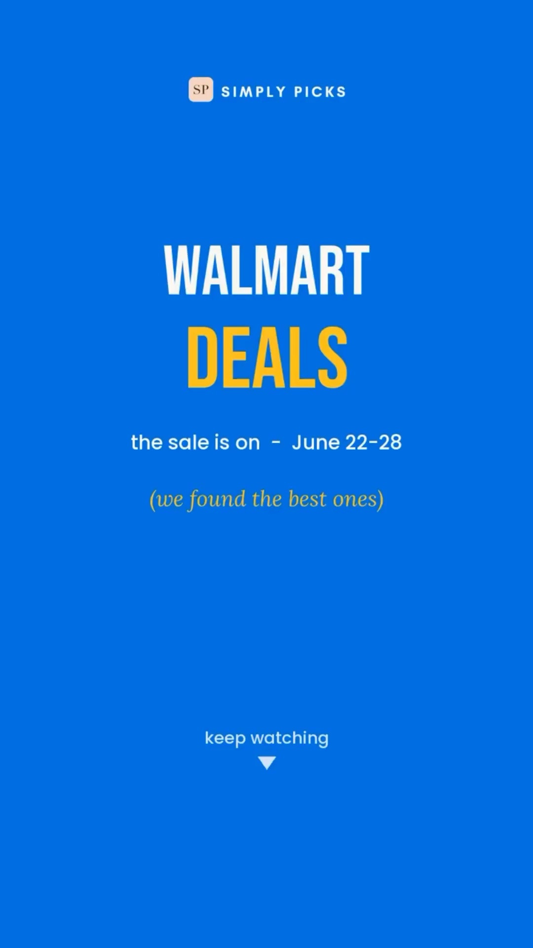 My real Walmart Deals picks this week 🤎 (the sale runs June 22–28) A 50" Philips 4K TV for $198, a garage chest freezer that's such a steal, the beach towels we live in all summer, my new glycolic glow toner, and the $10 patriotic sanitizer set that's basically a Touchland dupe. All our deals live in the Simply Picks app.
Simply Picks app · Walmart Deals · Philips 50 inch 4K TV · chest freezer · beach towels · glycolic toner · Touchland dupe sanitizer

#LTKSaleAlert #LTKHome #LTKfoodie