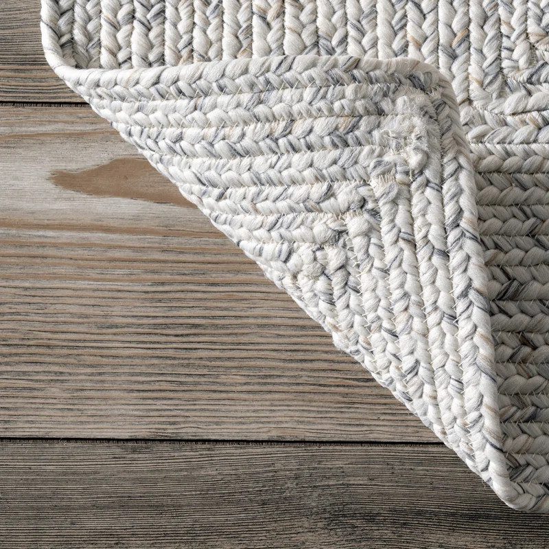 Killingsworth Hand Braided Ivory Indoor / Outdoor Area Rug | Wayfair North America