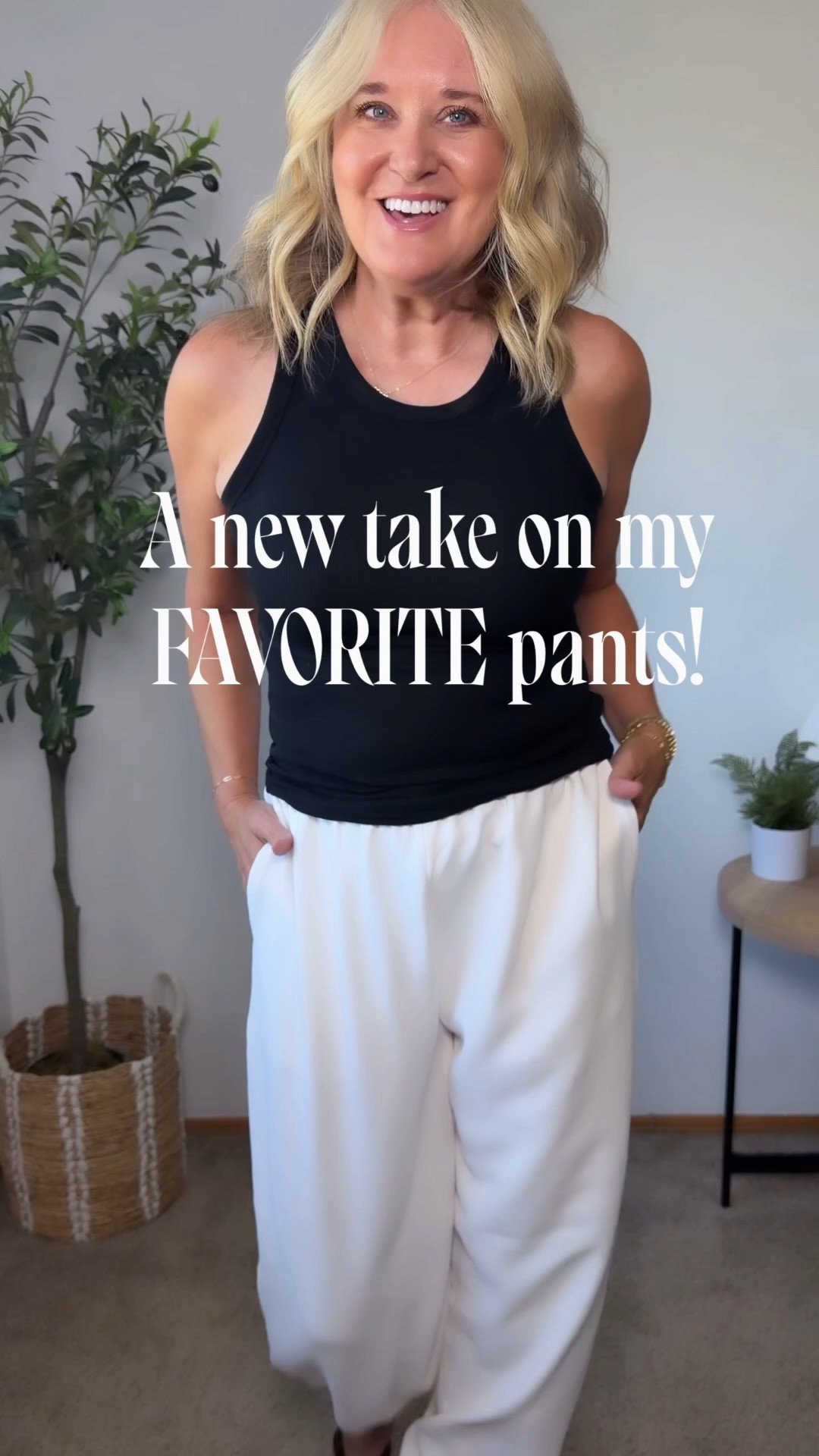 A new take on my FAVORITE pants!

#LTKgrwm #LTKootd #LTKOver40