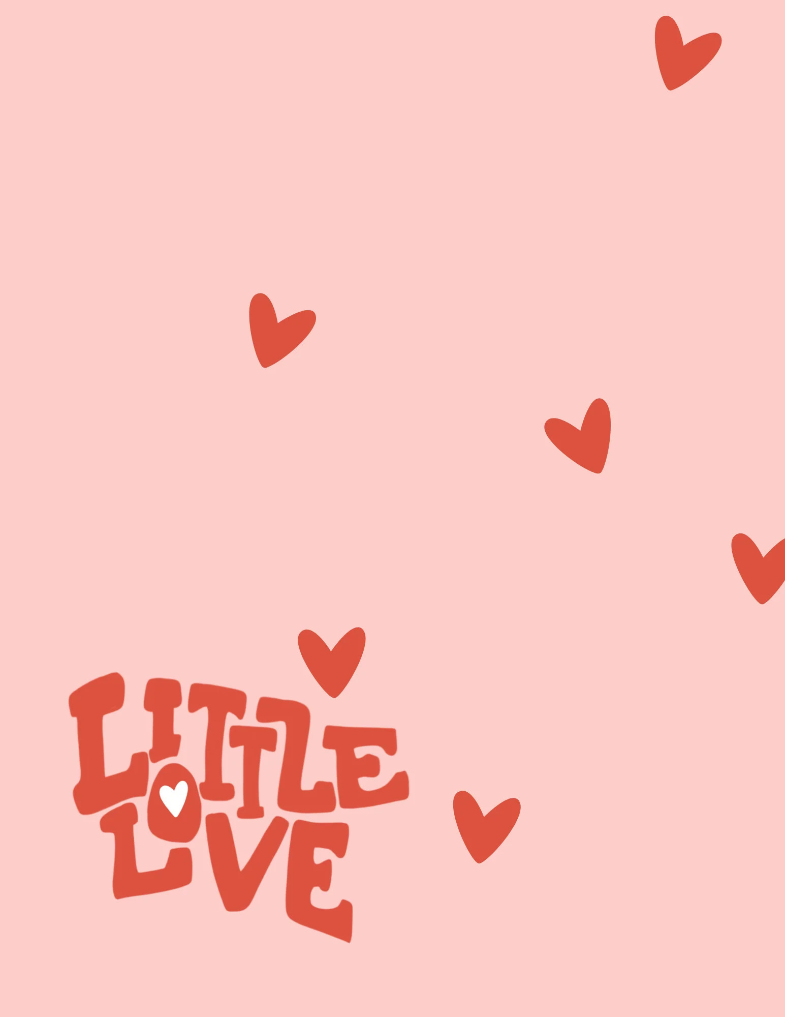 Little Love | Framable Art Prints | The Letter Vee
