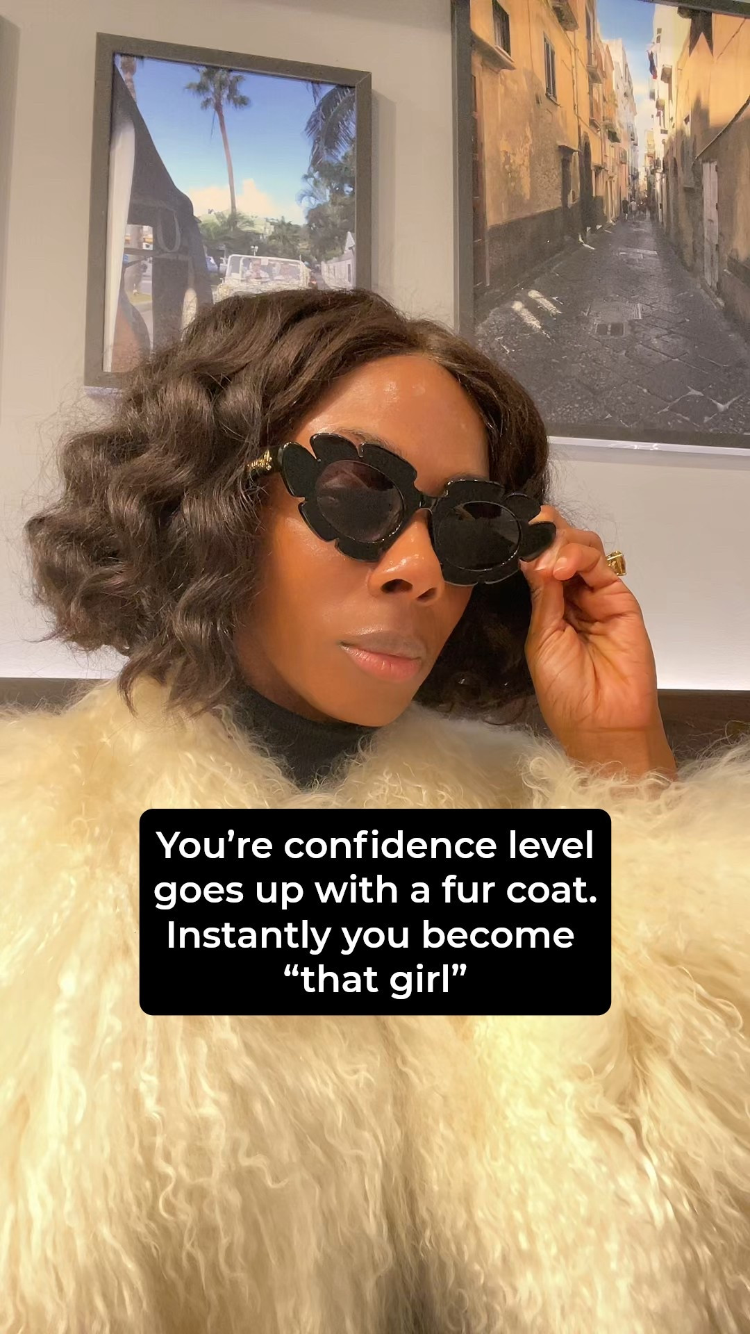 Some pieces Don shout for attention… they just elevate you. A fur coat is one of them. 

Nothing shifts an entire mood of an outfit like the Ducie Rochelle Shearling Jacket. 

Experience the quiet luxury of a fur jacket this winter. 

#FurJacket #ShearlingJacket #FurCoat #WinterFashion #LTKStyle

#LTKSeasonal #LTKHoliday #LTKootd