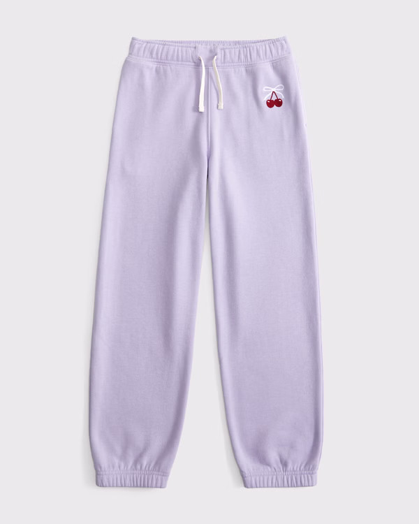 girls graphic fleece sweatpants | girls | Abercrombie.com | Abercrombie & Fitch (US)