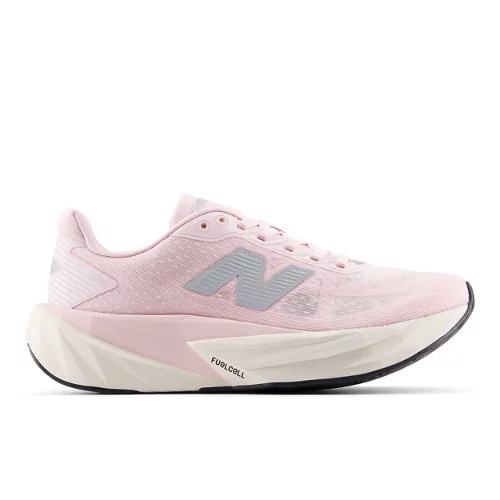 New Balance Women's FuelCell Rebel v5 Running Shoes - Pink/Grey/Beige (Size 5.5) | New Balance Athletics, Inc.