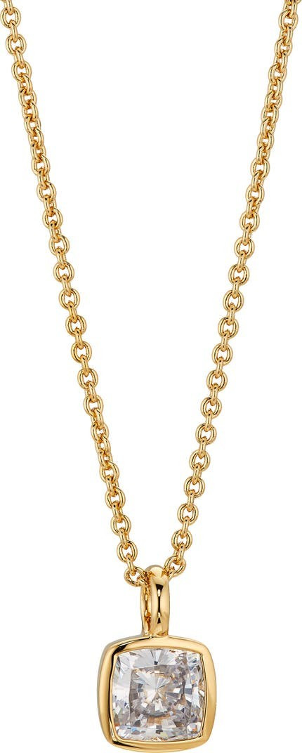 Cubic Zirconia Square Pendant Necklace | Nordstrom | Jewelry | Gift Idea | Nordstrom