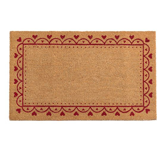 Hearts Doormat | Pottery Barn (US)