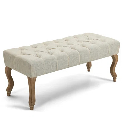 Boff 100% Linen Upholstered Bench | Wayfair North America
